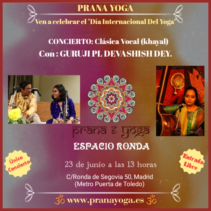 Celebramos el día 23 de junio el Día Internacional de Yoga