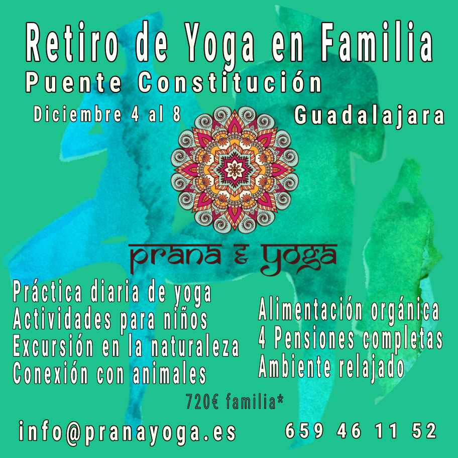 Diciembre 2020: Retiro de yoga en familia